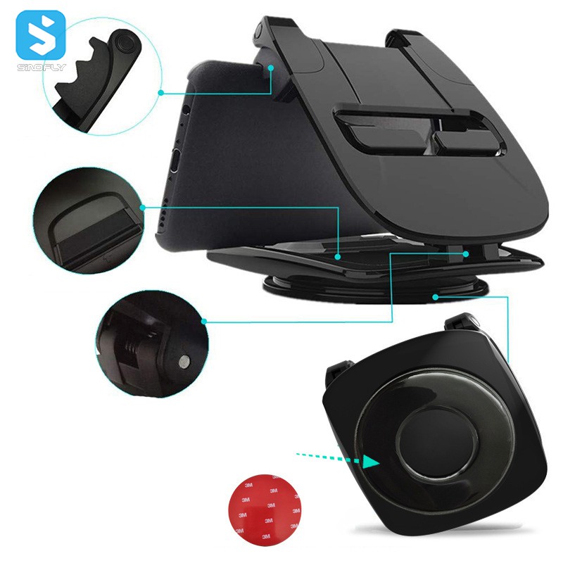 Mobile phone holder Creative mobile phone holder AR navigation center console mobile phone holder